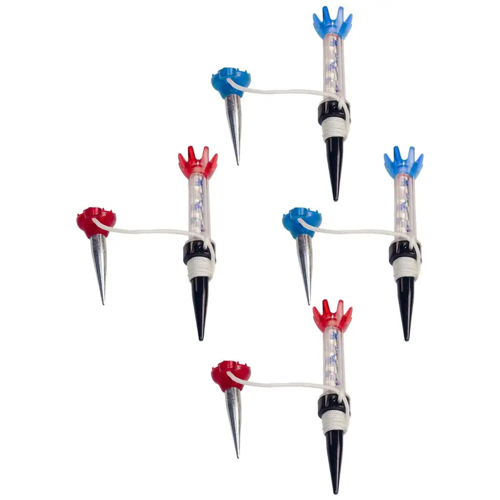 Golf Tee Fixer Professional Holder Flexible Golfs Tees Stand Course Supplies Base Ball Base Tees Practice Golfs