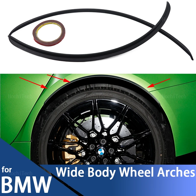 Para BMW G22 G23 G26 E85 E89 G29 G38 G60 G61 E67 E68 F01 F32 F33 2 uds Kit de carrocería de guardabarros cubierta protectora de arcos de rueda guardabarros