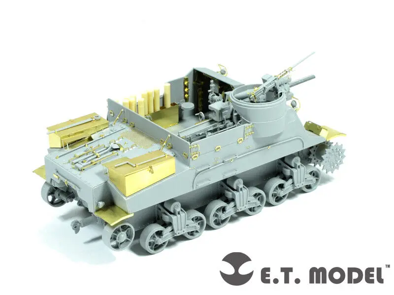 ET Model S35-005 WWII US M7 Priest Mid Production Value Package Detail Up part