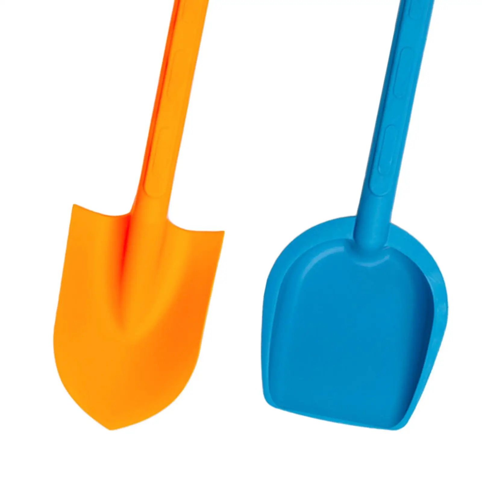 2x Kids Garden Tool Shovels Toys, Sand Shovels Toys, Travel Sandbox Toy, Sturdy Snow Scoops, Beach Spades, for Toddlers