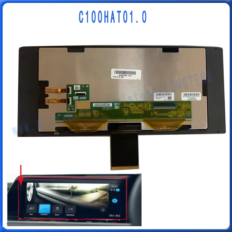 NEW C100HAT01.0 C100HAT01.1  LCD Display Touch Screen 10inch for 2020-2025 OEM V-0W Discover PRO  8 MK8 MIB3