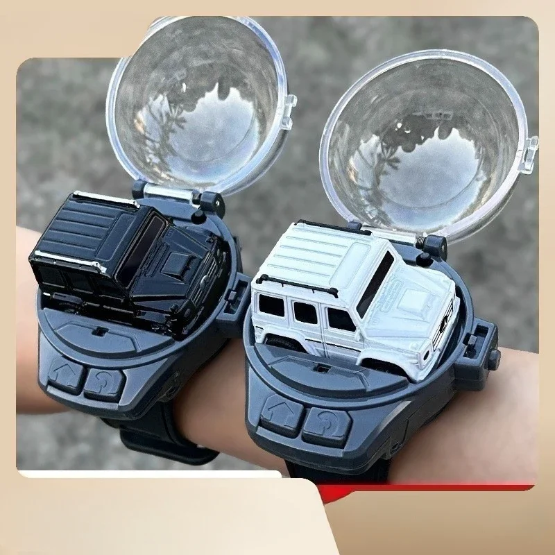 Rc Cars  Toy Car Infrared Mini Children's Watch Remote Control Car 2.4G Alloy Remote Control Car Toy Children's Holiday Gifts