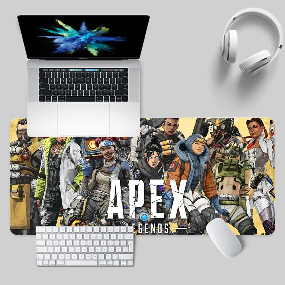 

Game Apex Legends Mousepad HD Printing Computer Gamers Locking Edge Non-slip Mouse Pad XXL90x40cm Keyboard PC Desk Pad