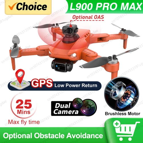 LYZRC L900 PRO SE MAX GPS Drone 4K cámara Dual profesional sin escobillas 360 evitación de obstáculos 5G WIFI FPV plegable RC Quadcopter
