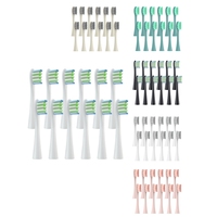 12PCS Replacement Accessories Brush Heads For Oclean X PRO/ Z1/ F1/ One/ Air 2 /SE Soft Dupont Deep Cleaning Nozzles A