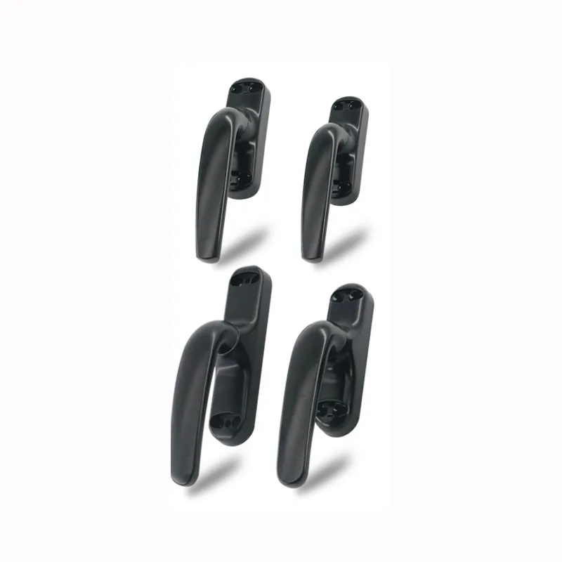 50 Type Aluminum Alloy Window Handle Flat Open Window  External Push Door And Window Transmission Handle External Opening