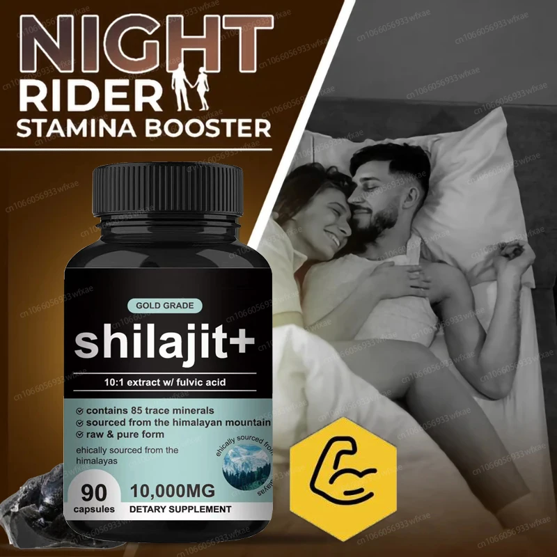 

Himalayan Original and Pure Shilajit Capsules Fulvic Acid and 85+ Trace Minerals