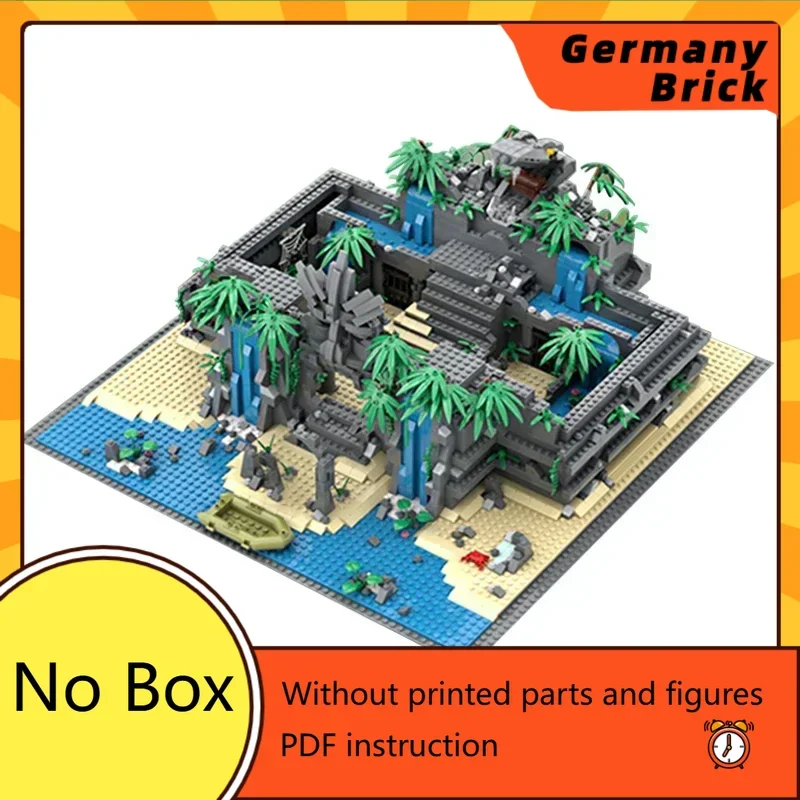 

Популярная игровая модель Moc, строительные кирпичи, побег, технология «Потерянный храм», модульные блоки, подарки, рождественские игрушки, наборы «сделай сам», сборка