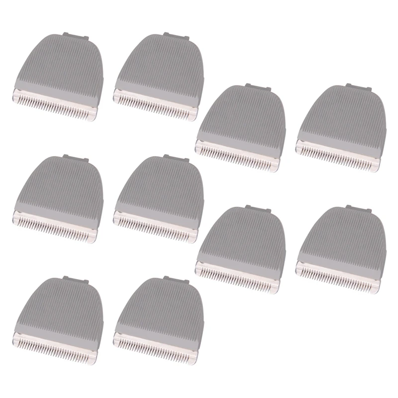 10 Pcs Hair Clipper Replacement Blade For Codos CP-6800 KP-3000 CP-5500,Grey