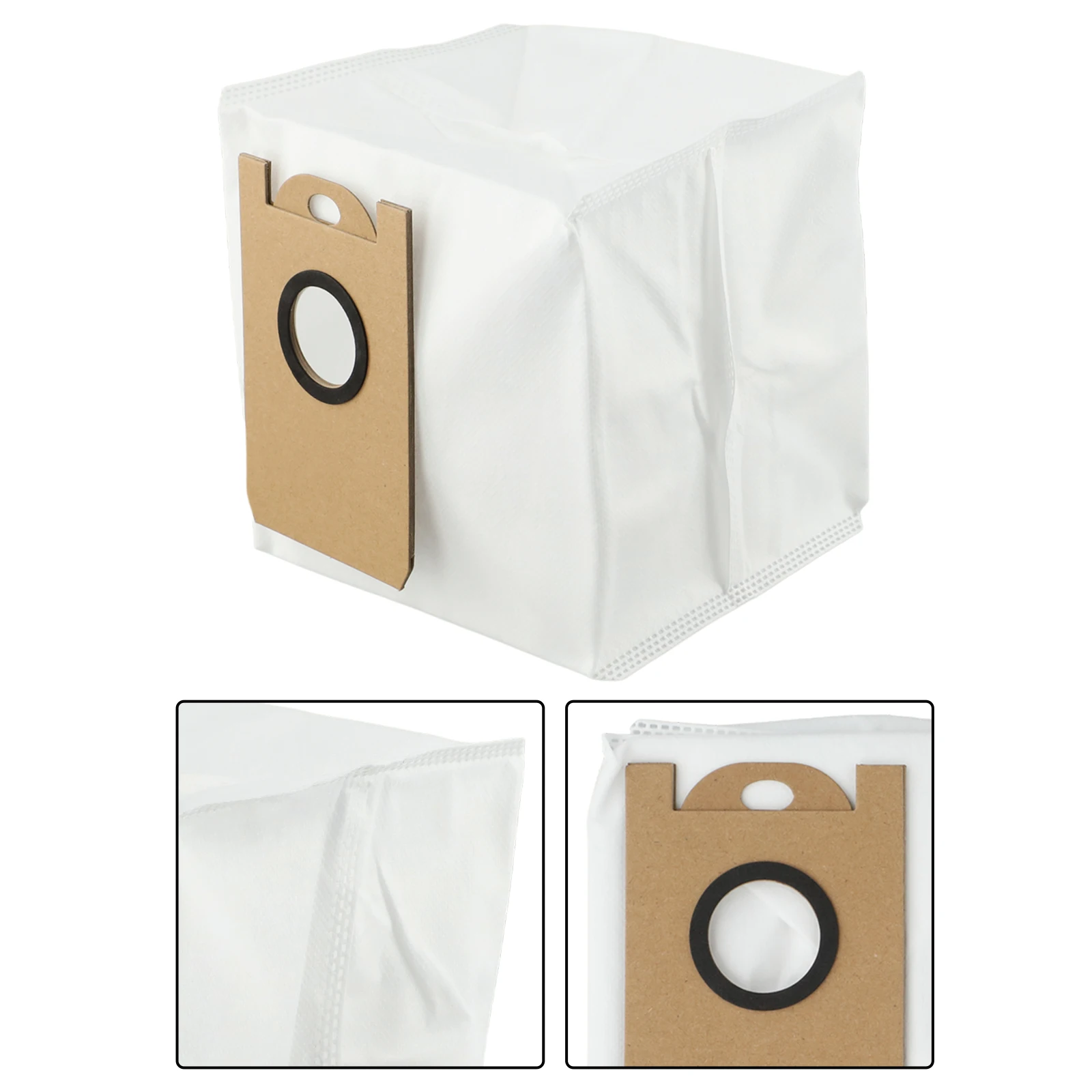 ترشيح موثوق، 4 عبوات مكونة من 3 أكياس غبار للاستعمال مرة واحدة سعة 5 لتر للاستخدام مع مكنسة BObsweep Dustin وOrbi #4