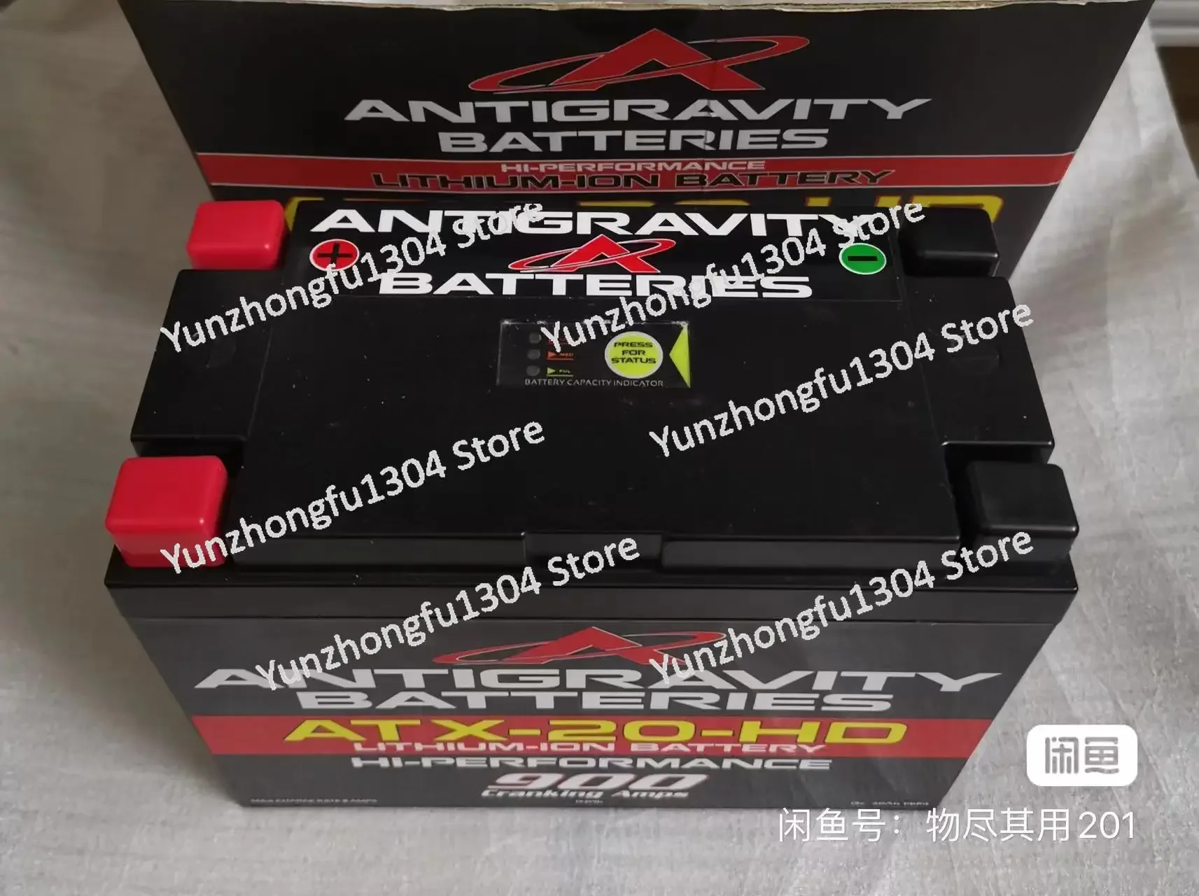 Antigravity ATX-20 -HD, 780A starting current, ATX-30-HD lightweight lithium battery starting battery, actual capacity 12.8V24AH