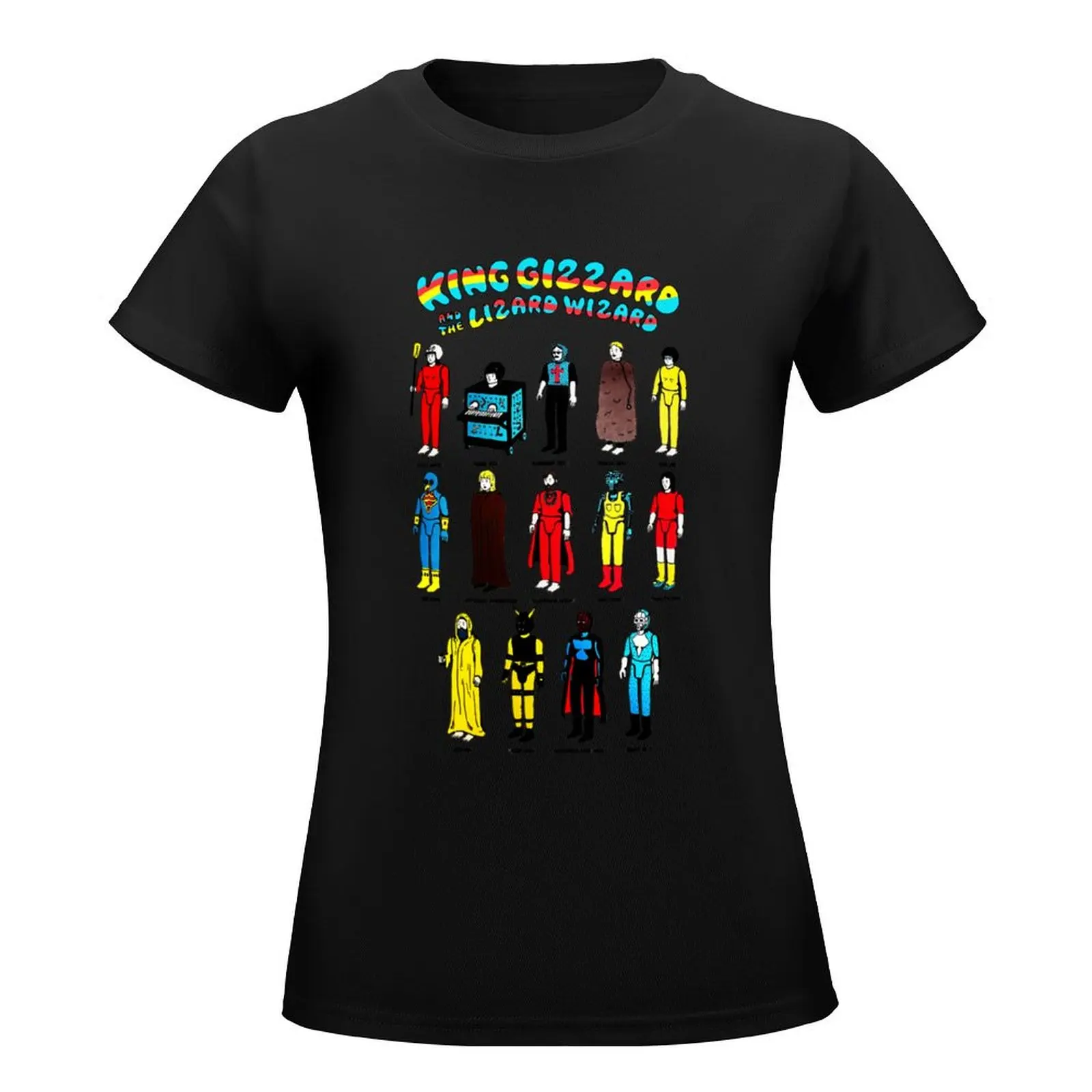 Cute King Gizzard And The Lizard Wizard Toys T-Shirt cute clothes graphics tops Short sleeve tee western t shirts for Women