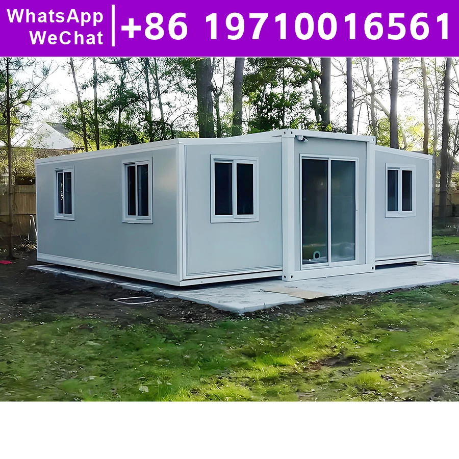 Prefab Tiny Homes Shipping Container Home Prefabricated Portable House Modular Container 20ft Houses for Living Mobile 40ft Real