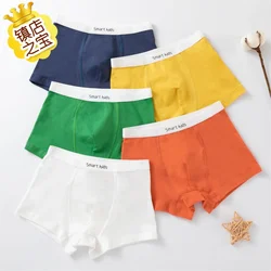 5 pcs Boys Underwear Children Panties Boys Cotton Shorts Children's Panties Kids Underwear For 3-18 years