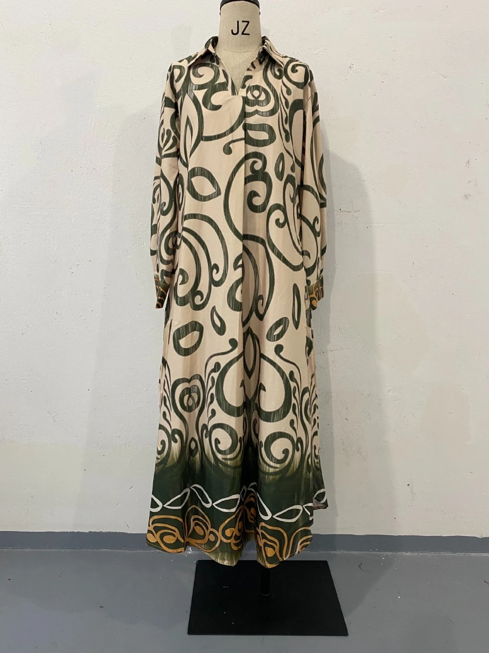 Robe de soirée Chic à imprimé Floral, coupe ample, confortable, col en V, Kaftan, pour fête, 3 couleurs, belle Robe de Cocktail, expédition rapide