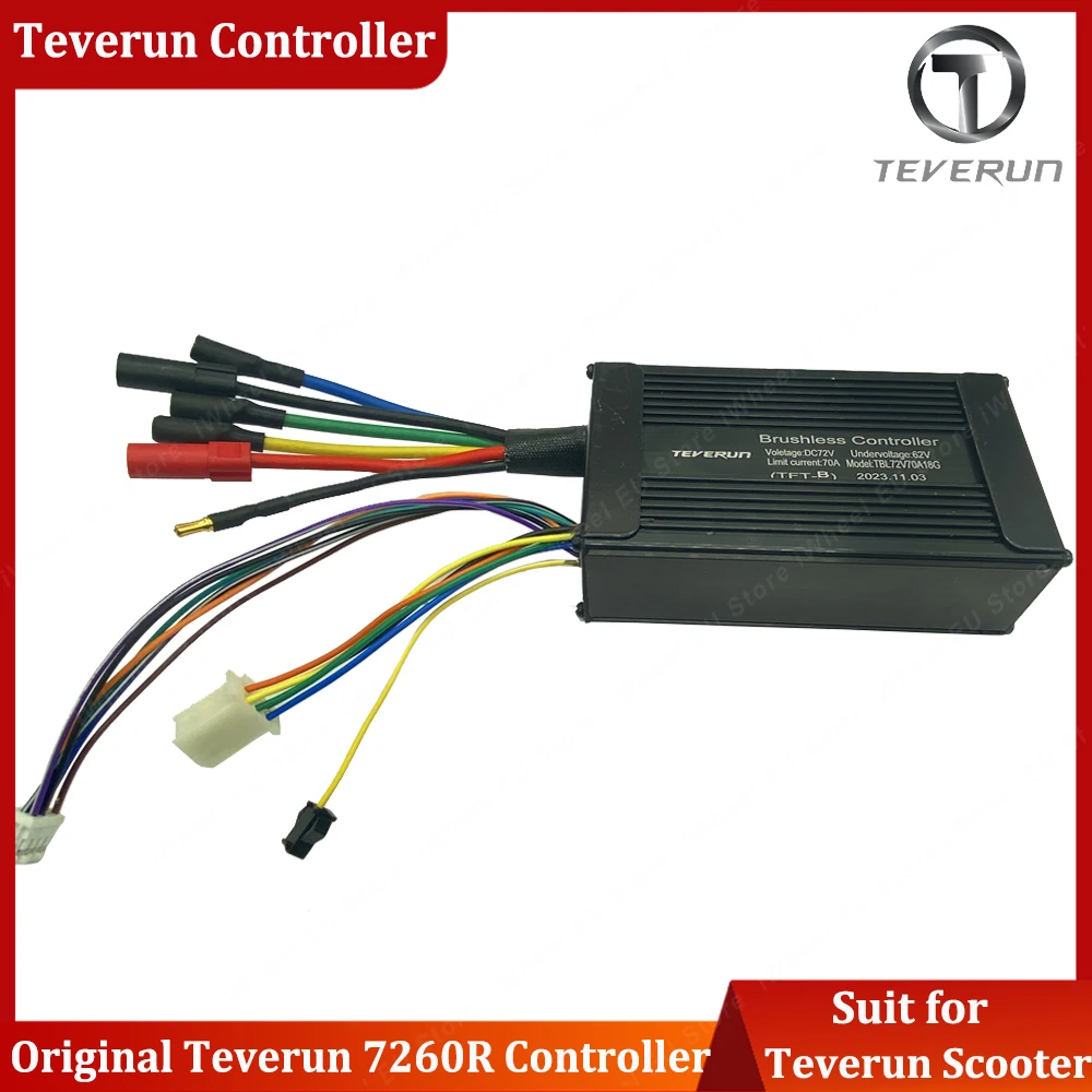 

Official Teverun 7260R V3 72V 70A Controller A B Suit for Original Teverun Fighter Supreme 7260R V3 Electric Scooter