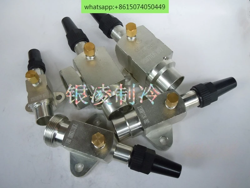 

Compressor cylinder head flange valve Refrigeration Bittel semi-closed freezer head suction and exhaust valve