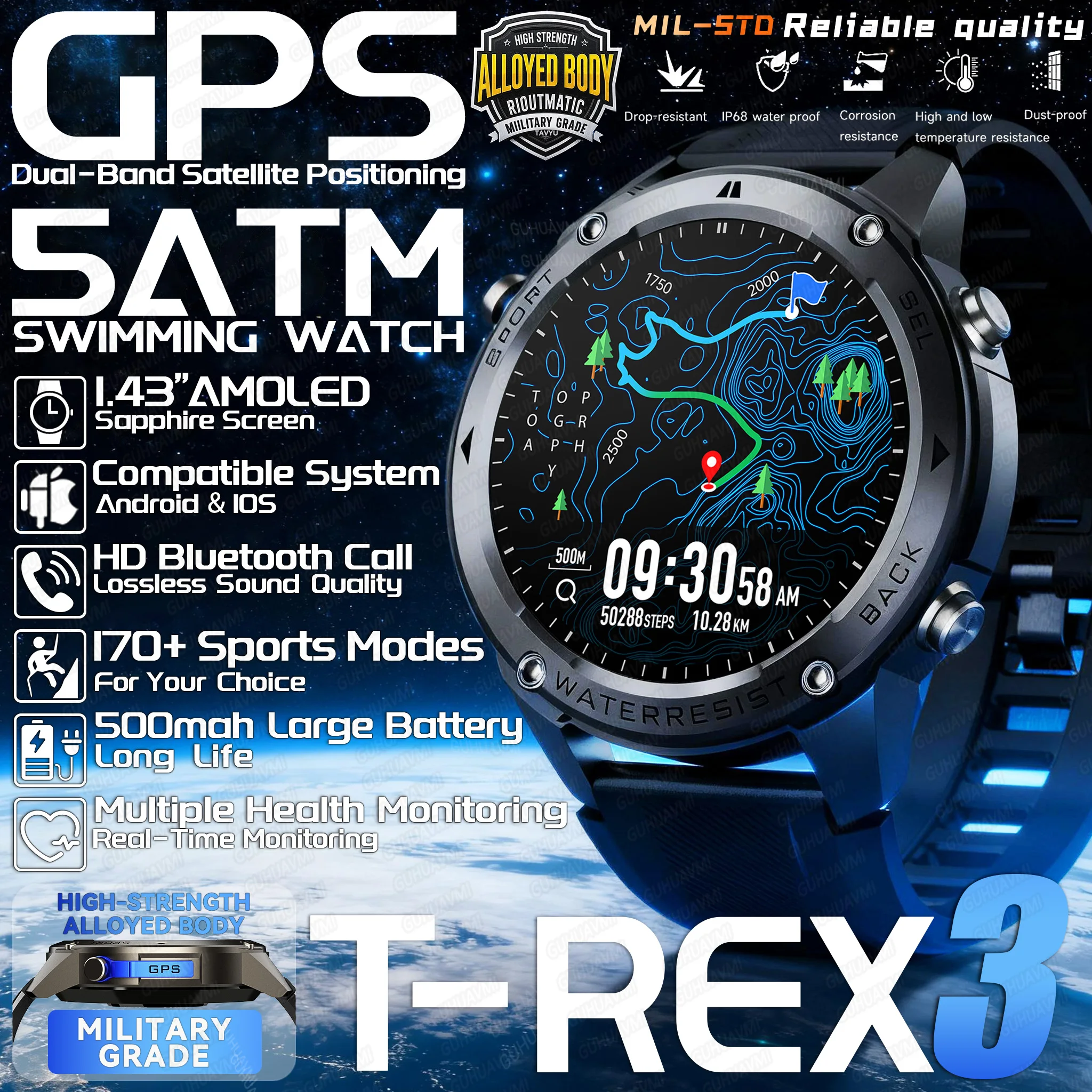 New T-Rex3 Built-In… - image