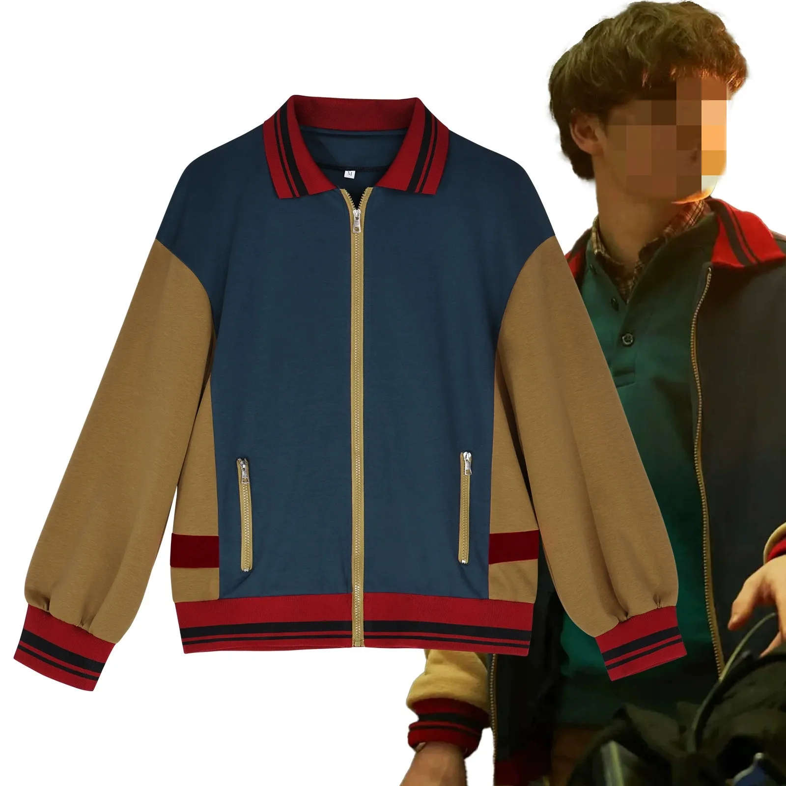 

Movie Stranger Cosplay Will Byers Hoodie Costume Coat Adult Jacket Uniform Outfit Halloween Carnival Disguise Suit