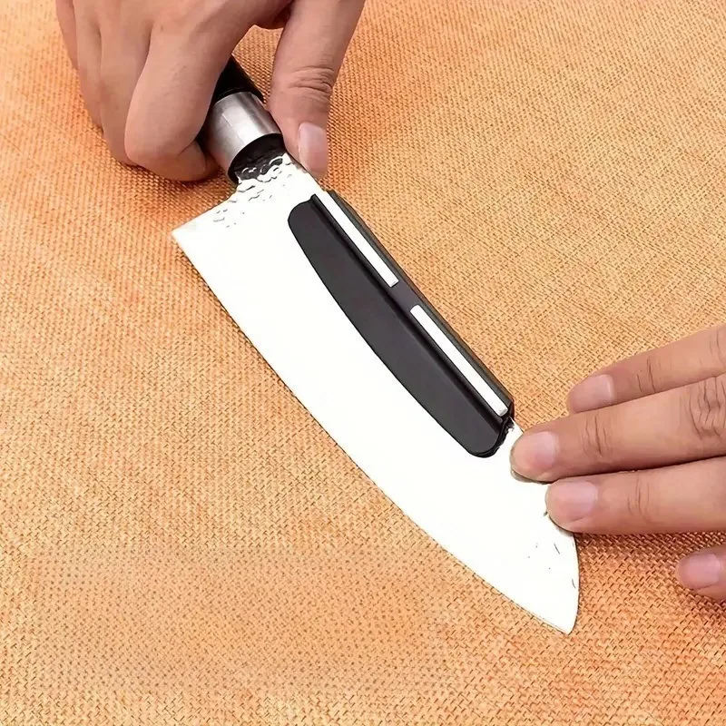 Professional Plastic Angle Guide Sharpening Stone Kitchen Kn