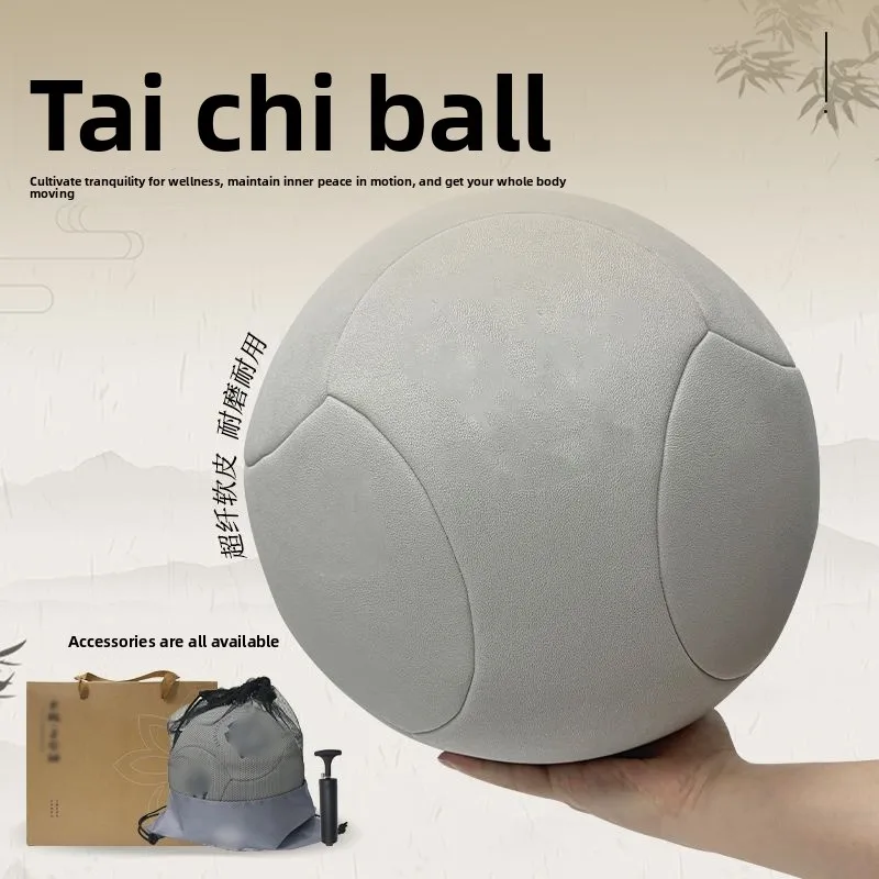 Grande boule de Tai Chi portable pour la santé, entraînement de Kung Fu et Yoga, équipement de fitness et de loisirs pour la pleine conscience bouddhiste et taoïste