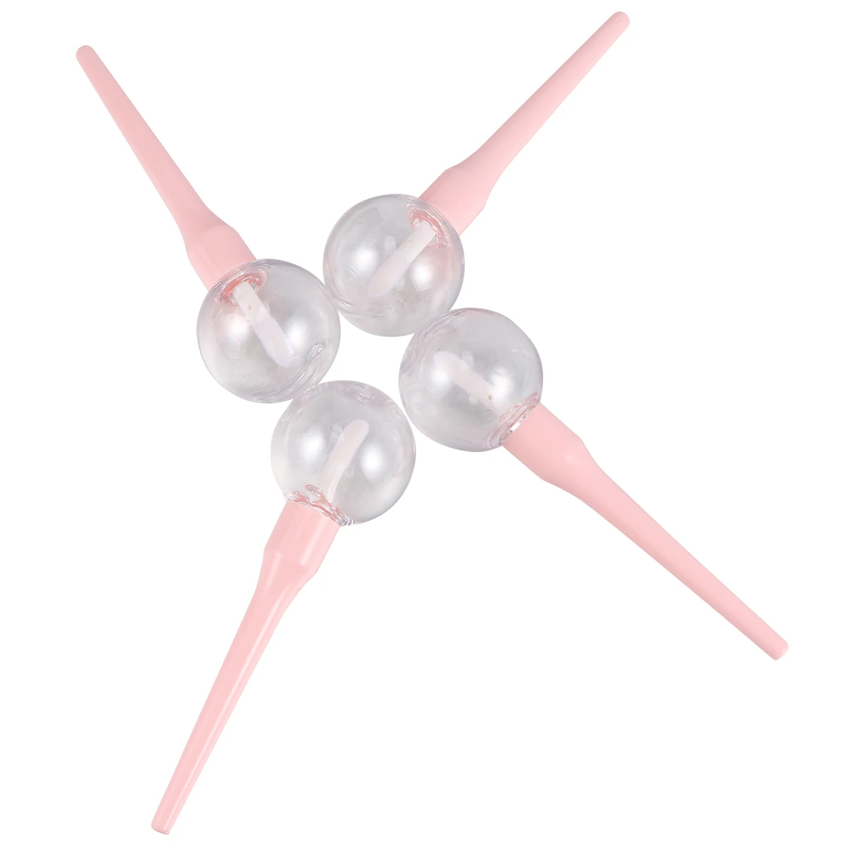 

5pcs Lip Bottles Lip Gloss Containers Empty Empty Refillable Reusable Plastic Containers Travel Lollipop Shape DIY Tubes