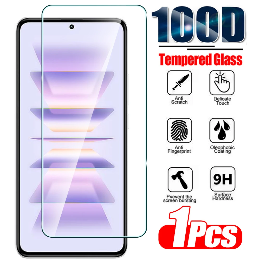 1Pcs HD Screen Protector For Redmi K20 K30 Pro K40 K50 K60 K70 Tempered Glass For Redmi K70E Glass Protective Film