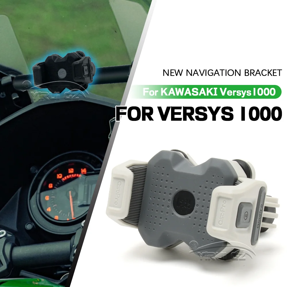 

Mobilephone Holder For Kawasaki Versys1000 Versys1000 Motorcycle Accessories navigation bracket Supporter Holder 2019-2024 2025