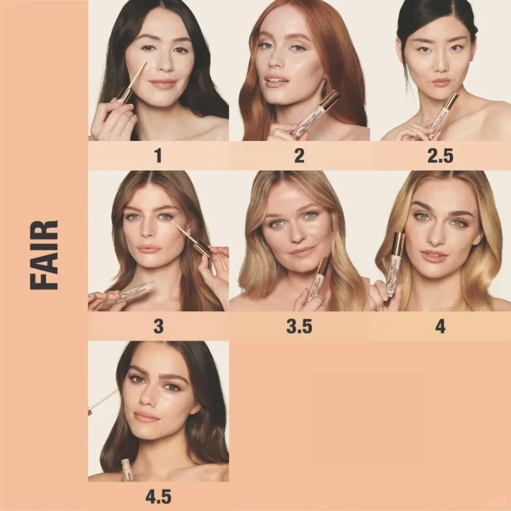 C/T Hyaluronic Acid Concealer Waterproof moisturizing brightening long-lasting coverage luminous smooth complexion