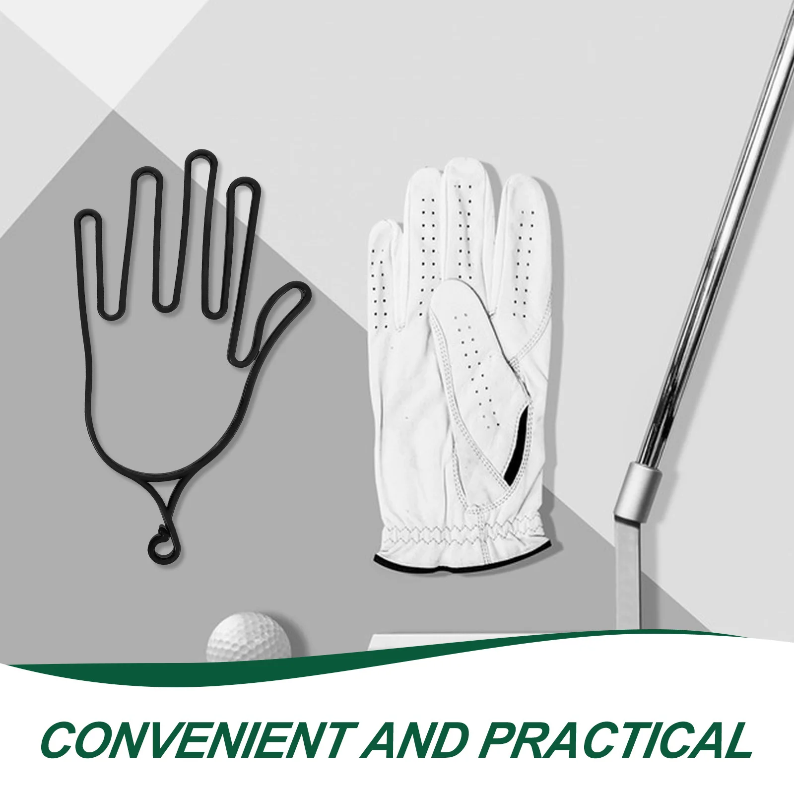 

6 шт. держатель для перчаток в форме руки для мужчин и женщин, портативная вешалка для перчаток для гольфа, прочные пластиковые опорные рамки для перчаток для гольфа,