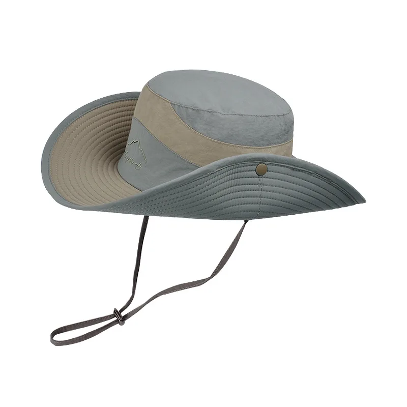 

Summer Quick Drying Sun Hats For Men Women UV Protection Fishing Hat Male Sunshade Bucket Boonie Hats Outdoor Fisherman Cap