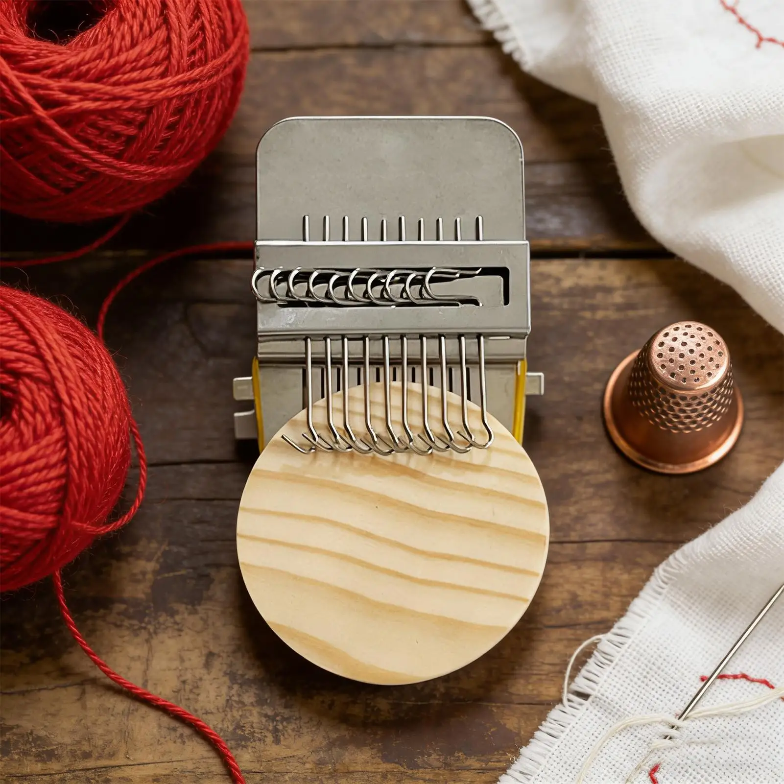 

Knit Patch Kit Patch Darning Supplies Knitting Loom Kit for Crochet Embroidery Craft Arts Yarn Projects Jeans Socks Clothes