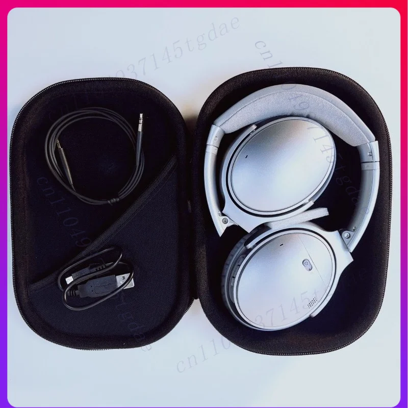 For Bose QuietComfort QC 35 I Noise Cancelling Bluetooth Headset QC35 i Silver -used
