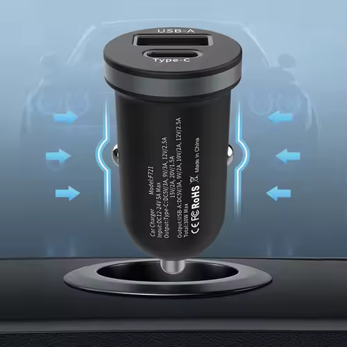 30W 5A QC 4.0 PD 3.0 USB Car Charger Quick Charge4.0 USB Type C Car Fast Charging For iPhone 12 13 Huawei Samsung Xiaomi - Image 2