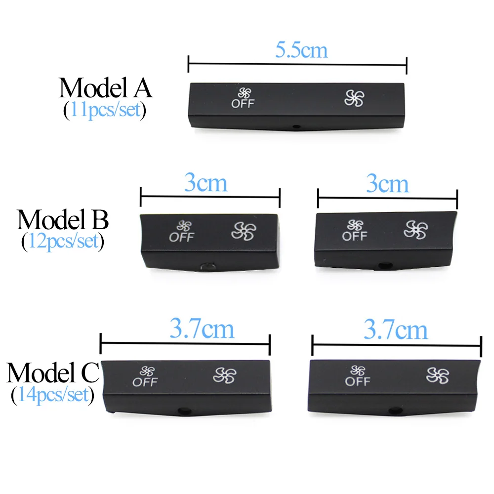 Condicionador de ar atualizado para BMW, aquecedor, ventilador de clima, controle de volume, tampa do botão AC, 5GT, 5, 6, 7 séries, F10, F11, F01,