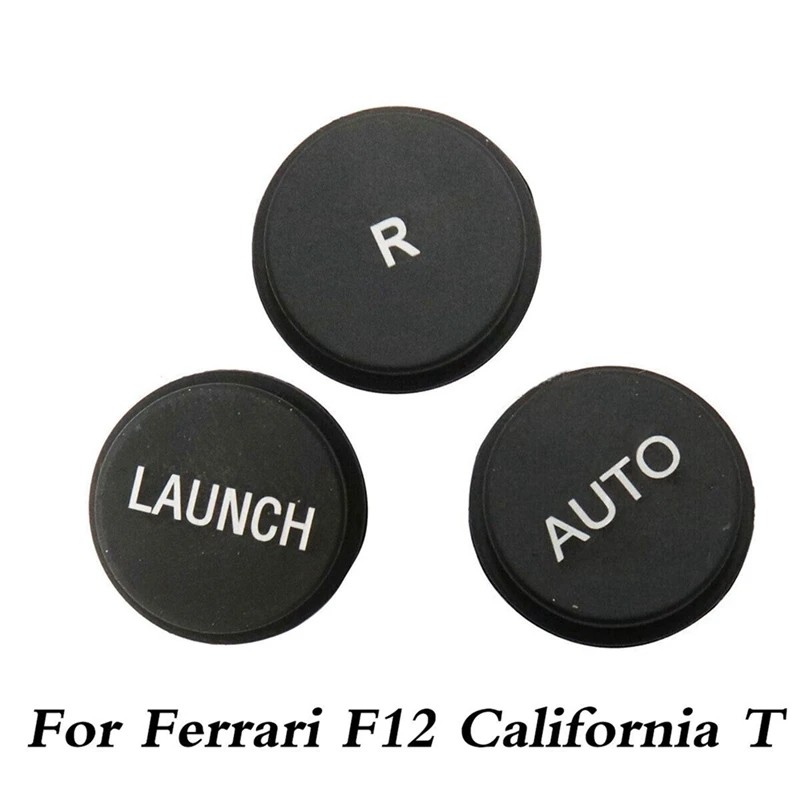 Car Button Panel Gearbox Control Dashboard Launch & R & AUTO For Ferrari 458 2011-2015 82745000, 83045000 Parts