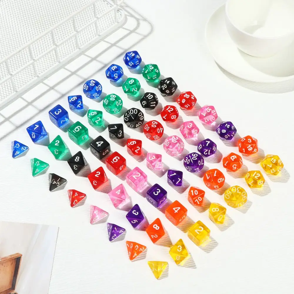 Polyhedral Party Supplies Multifaceted For TRPG DND Board Game Dice Set Leisure Entertainment Toys Game Accessory