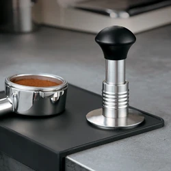 BANLEE The Force Tamper Coffee Powder Hammer Hand Press Espresso Cloth Powder Leveler Tools Stainless Steel Kitchen Accessories