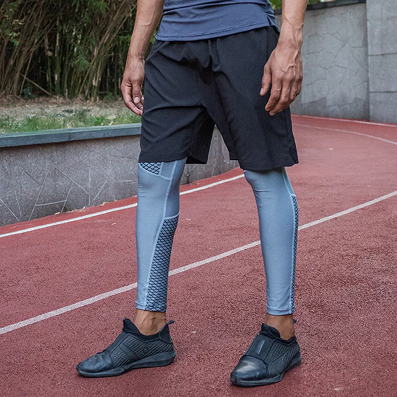 Winter Sports Pants Men's Quick-drying Basketball Tight Compression Leggings Sports Outdoor Fitness Trousers