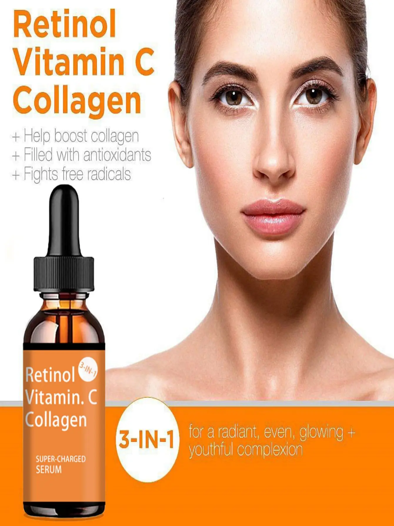 

hyaluronic acid VE&collagen facial essence hyaluronic acid essence shrinks pores, reduces fine lines, nourishes skin, and cleans