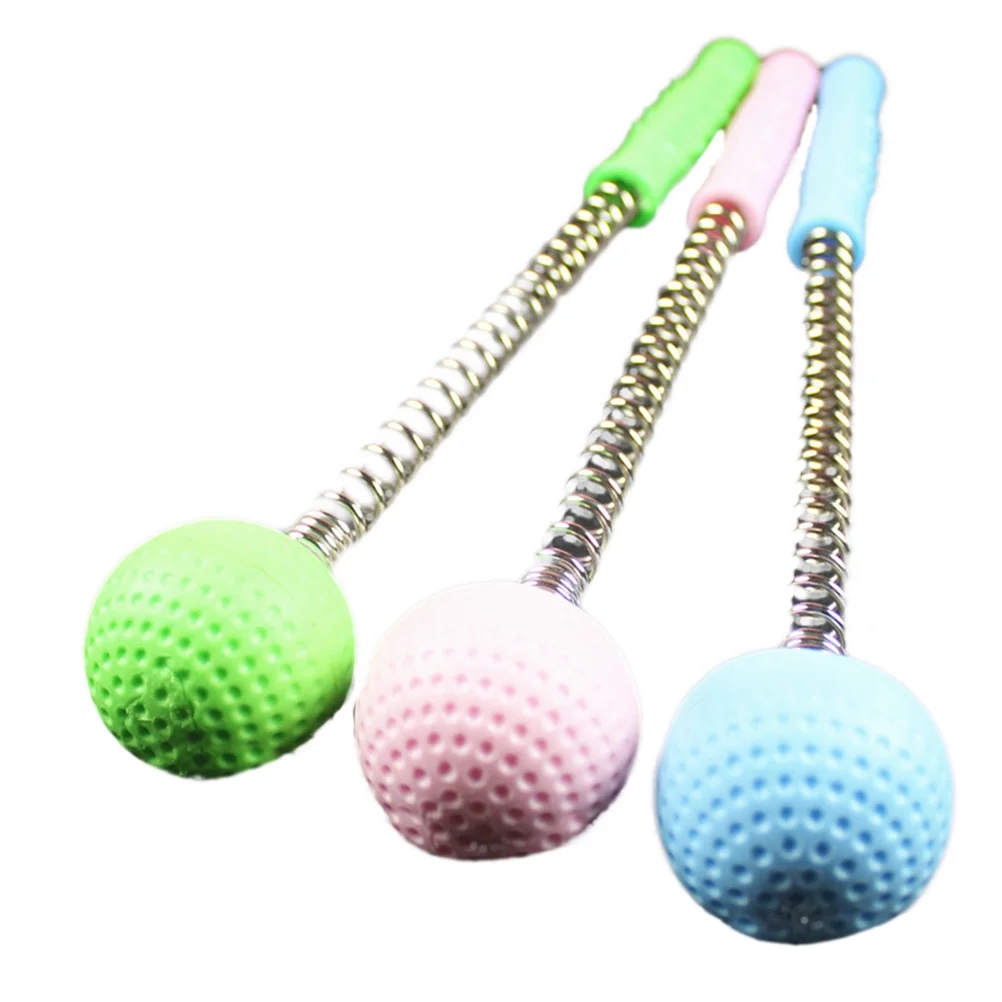 2 Pcs Pain Relief Massager Trigger Point Ball Golf Hammer Stick Body Knock Fitness