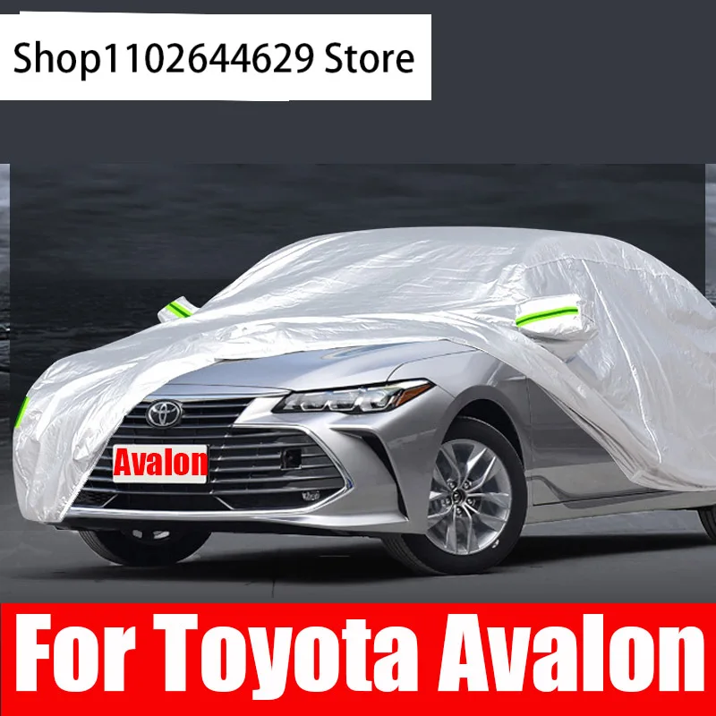 

Car Cover Outdoor Sun Anti UV Rain Snow Frost Dust Protection Cover Oxford cloth For Avalon 2019 2020 2021 Accessories