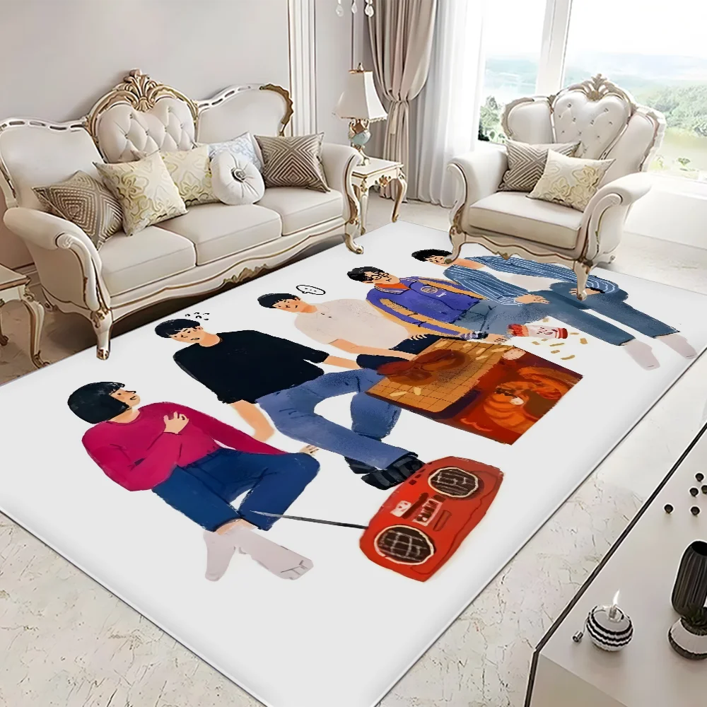 

1PC Reply 1988 Floor Mat Entrance Door Mat Washable Non-Slip Living Room Sofa Chairs Area Mat Kitchen Welcome Doormat