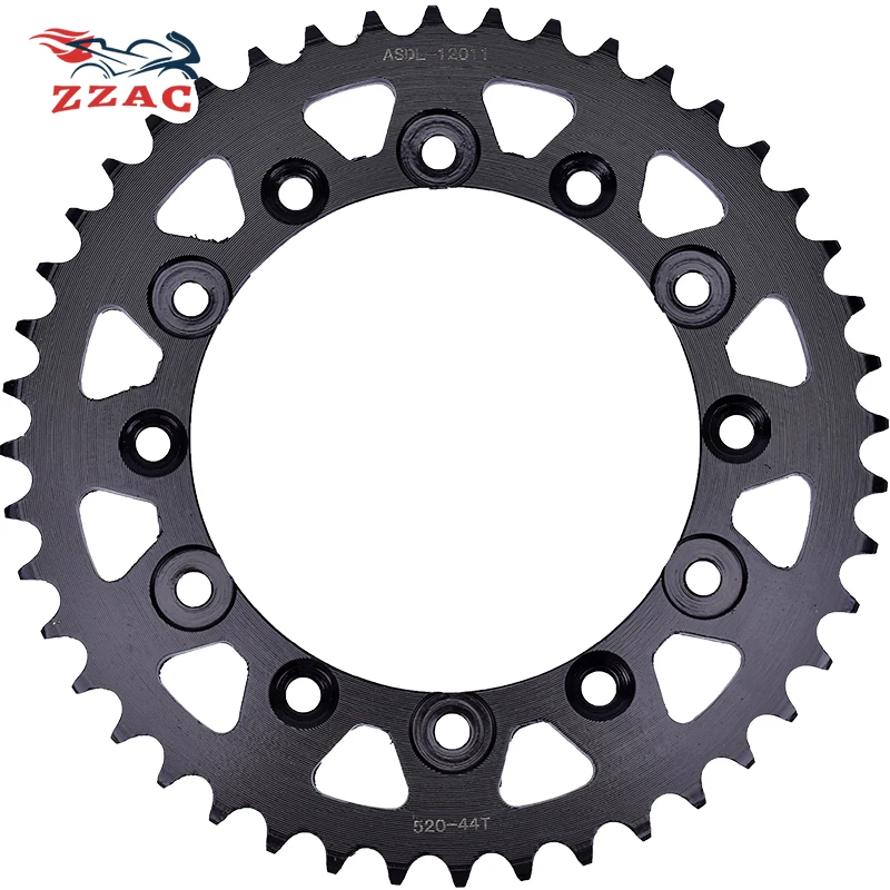 

520 44T Motorcycle Rear Sprocket Staring Wheel For HONDA CB250 RSD 1982-1984 CB250 RSB XL250 MD03 1982-1983 CBR250 XL250 MD26