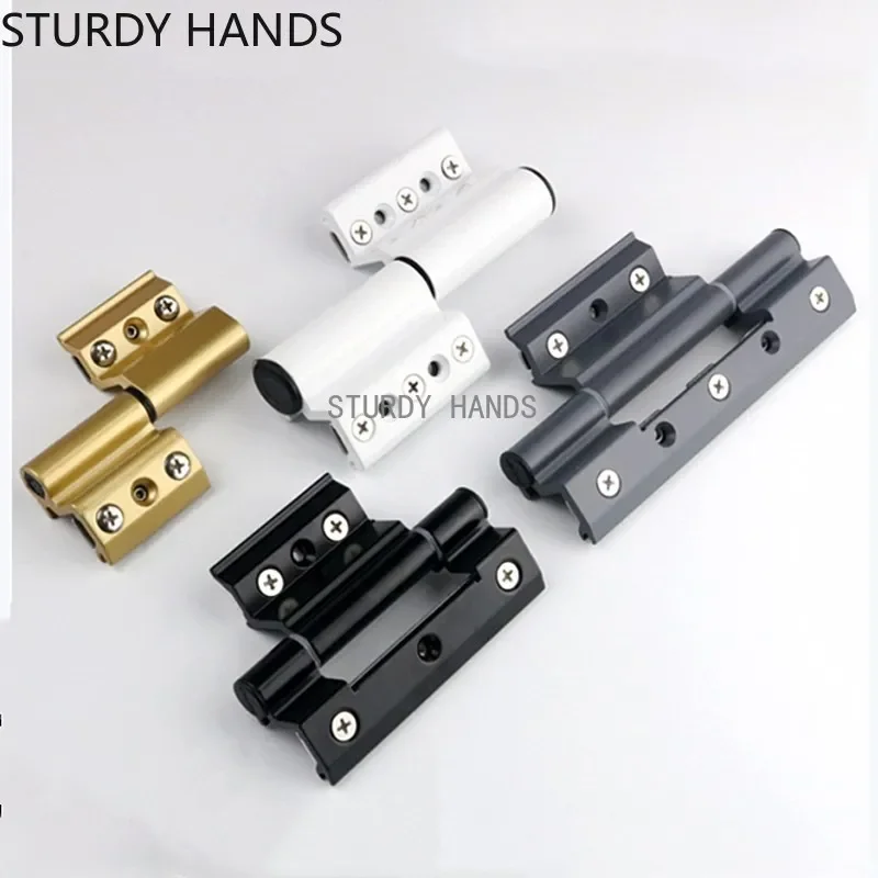 1Pc High Quality Insulation Broken Bridge Folding Hinges Aluminum Alloy Door and Window Broken Bridge Hinge Furniture Hardware