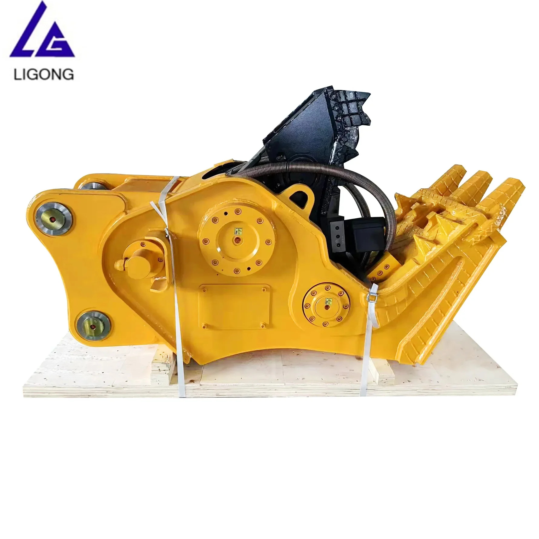 Construction machinery parts concrete crusher,concrete pulverizer,hydraulic rotating pulverizer for SY330C excavator