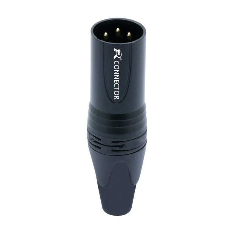 10PCS/lot 3 Pin XLR Plug Jack Male / Female Microphone Connector MIC Adapter XLR Cable Termininal Audio Wire Connector 7 Colors