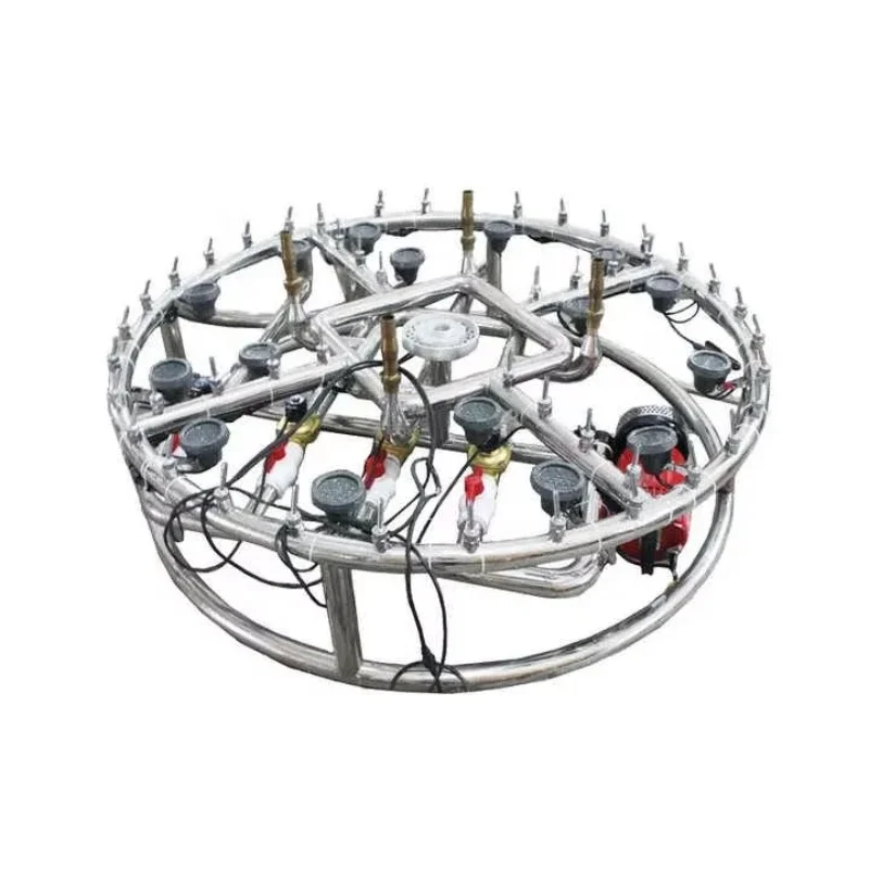 Stainless Steel Outdoor Garden Fountain with Music Controller Ornament