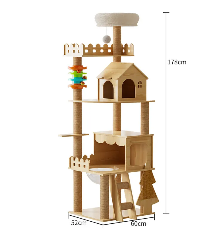 

nest, cat tree integrated, big wall corner, toy household small apartment does not occupy a large cat shelf