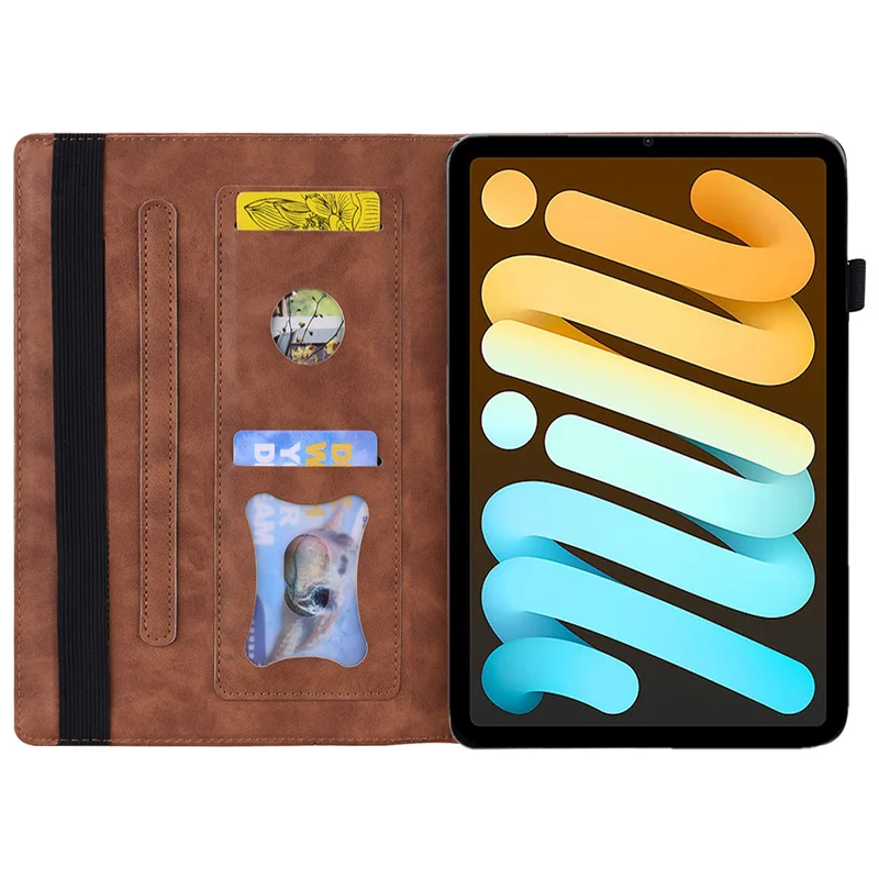 For iPad Mini 7 Case 8.3 inch Luxury Wallet Stand Tablet Funda For iPad Mini 2024 Case For iPad Mini 7th Generation Cover Coque